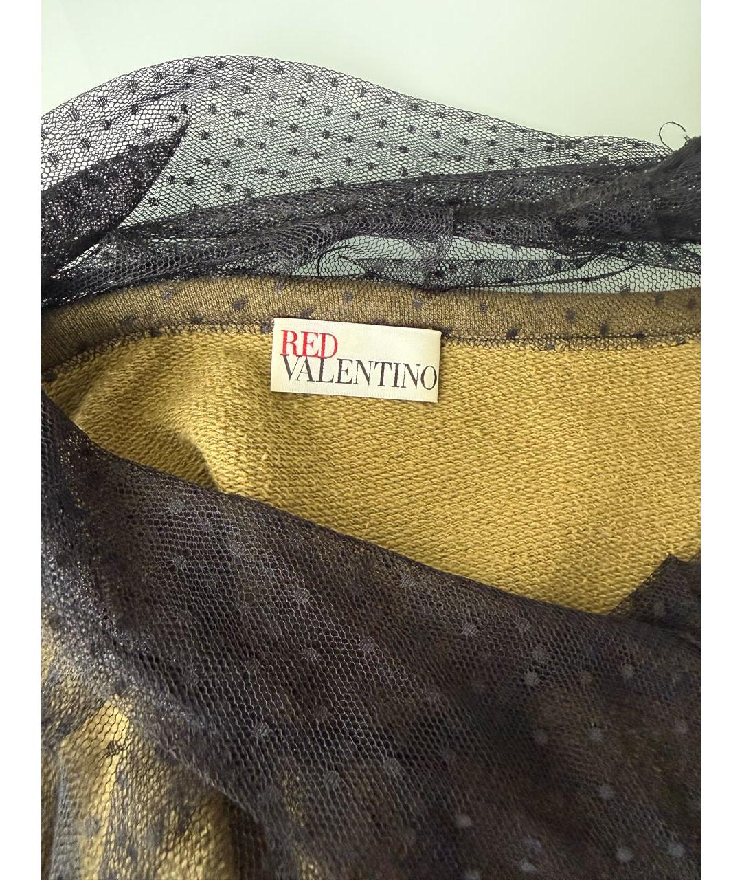 RED VALENTINO Зеленый джемпер / свитер, фото 5