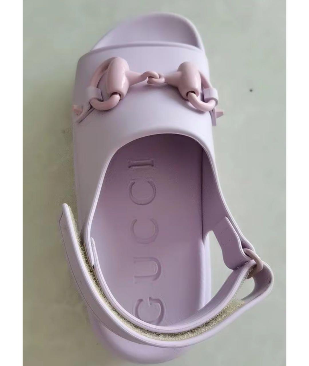 GUCCI Розовые босоножки, фото 6