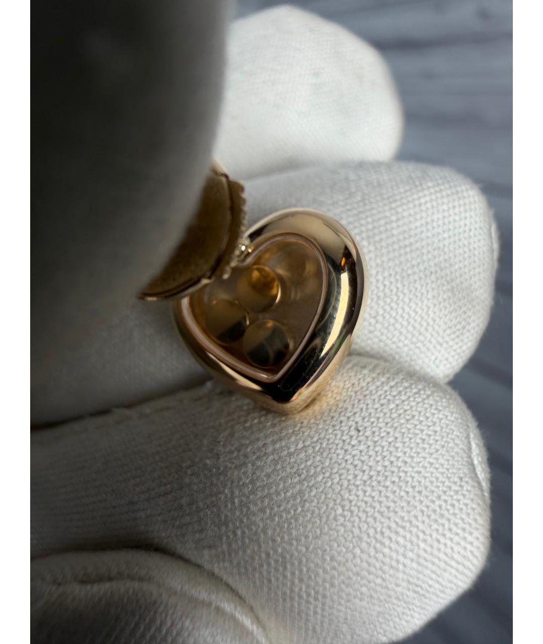 CHOPARD Золотые серьги из желтого золота, фото 5