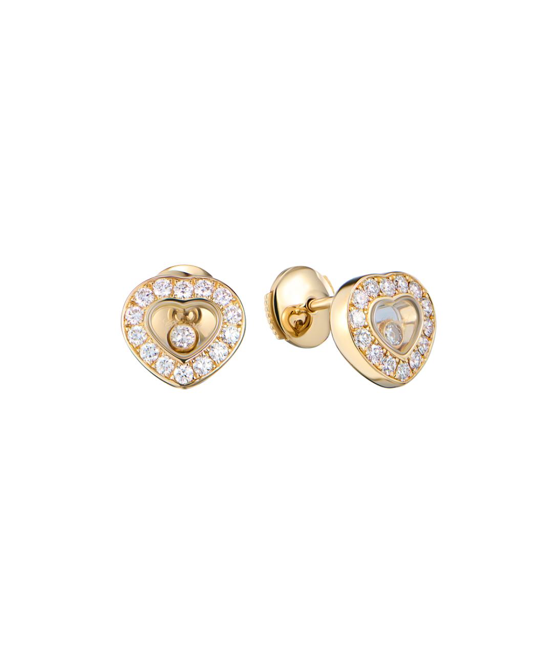 CHOPARD Золотые серьги из желтого золота, фото 6
