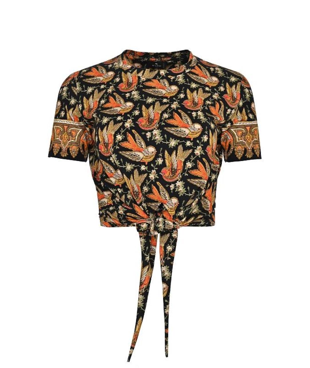 ETRO Мульти хлопковая футболка, фото 1