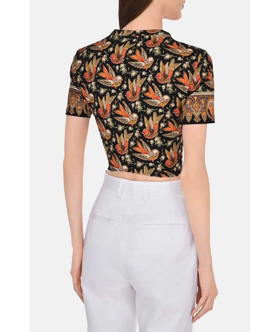 ETRO Мульти хлопковая футболка, фото 3
