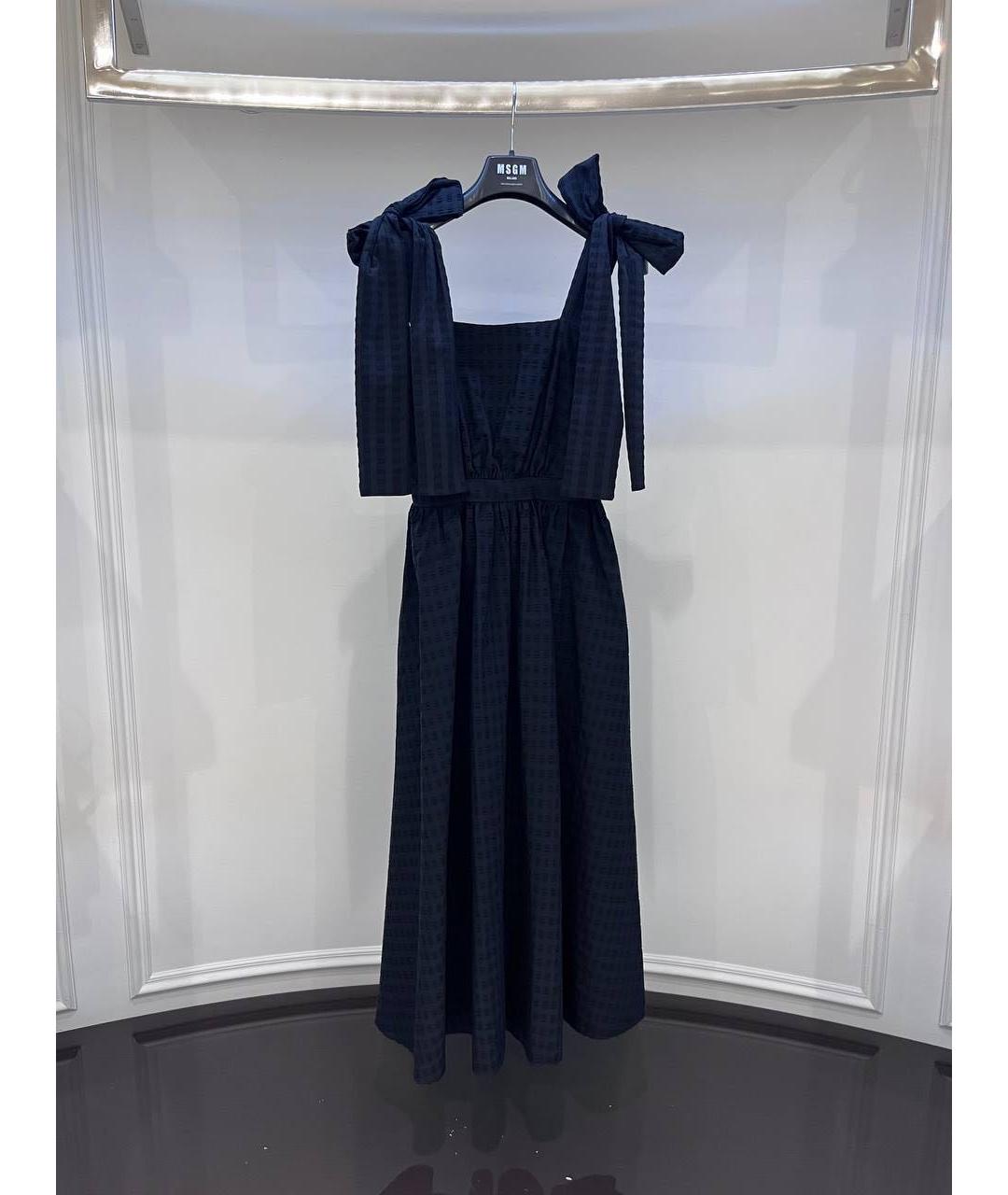 MSGM Черное повседневное платье, фото 2