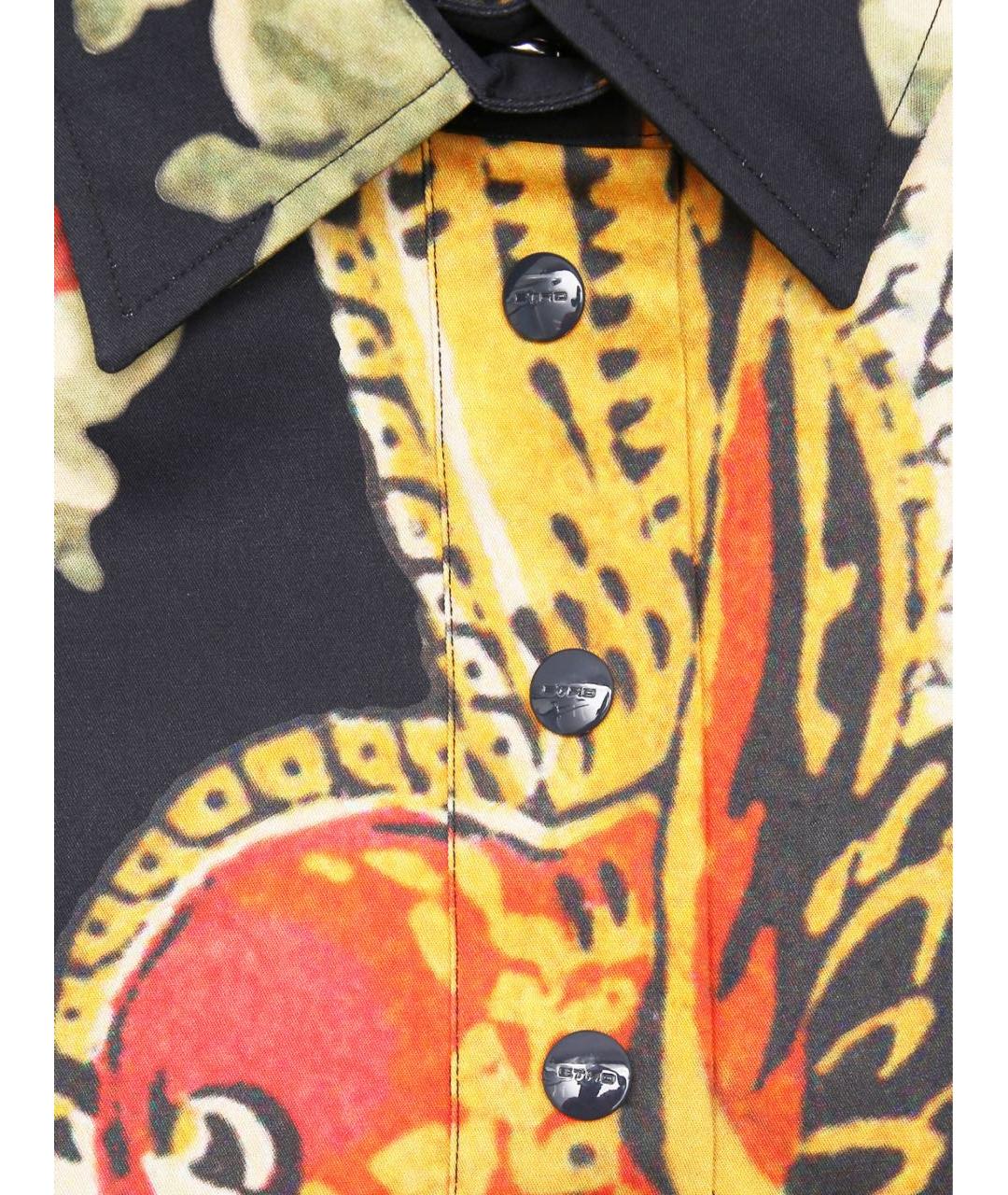 ETRO Мульти хлопко-эластановое повседневное платье, фото 5