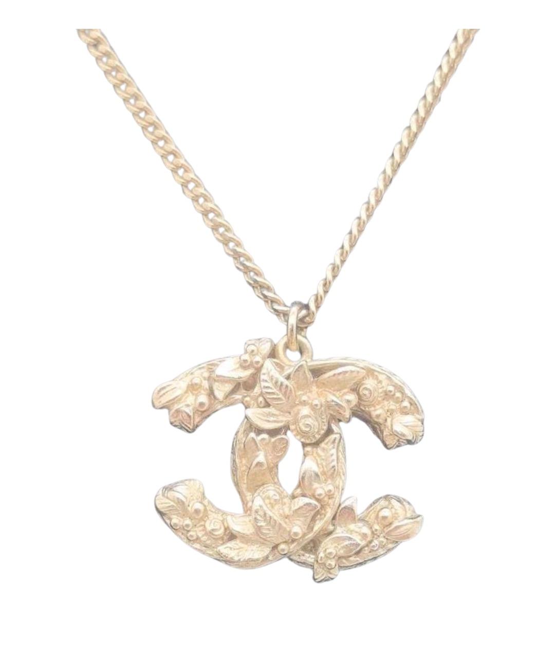 CHANEL Золотая подвеска, фото 1