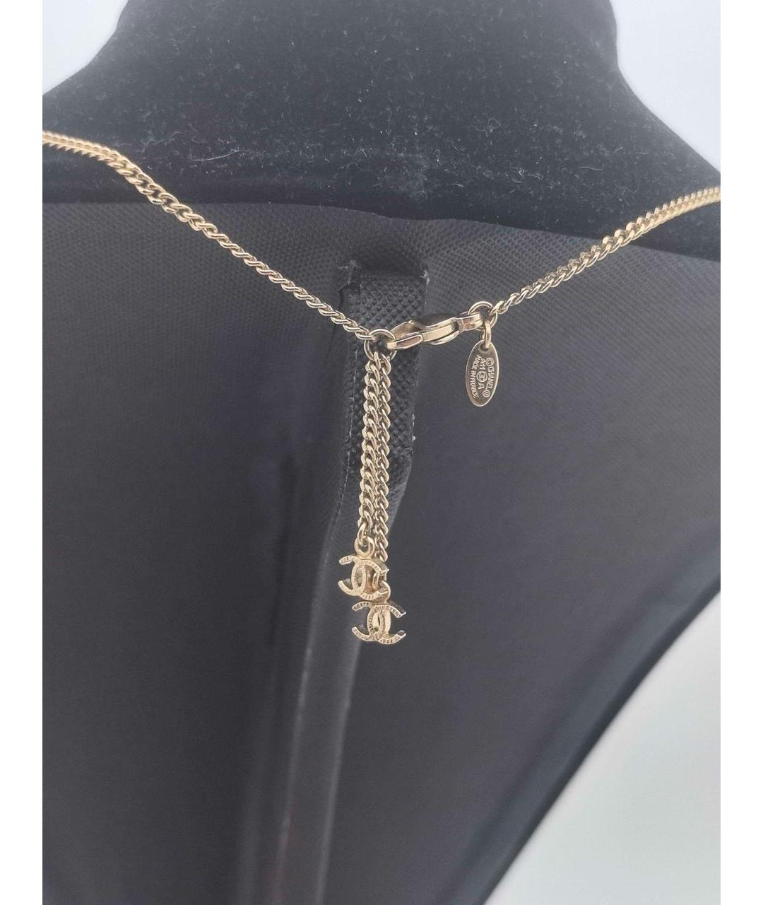 CHANEL Золотая подвеска, фото 5