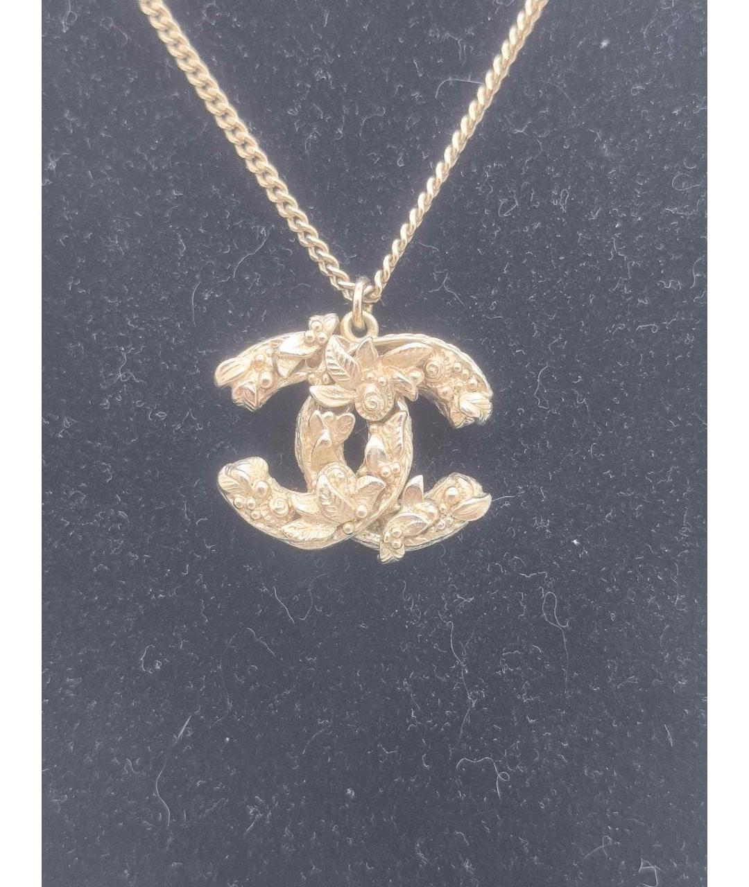 CHANEL Золотая подвеска, фото 6