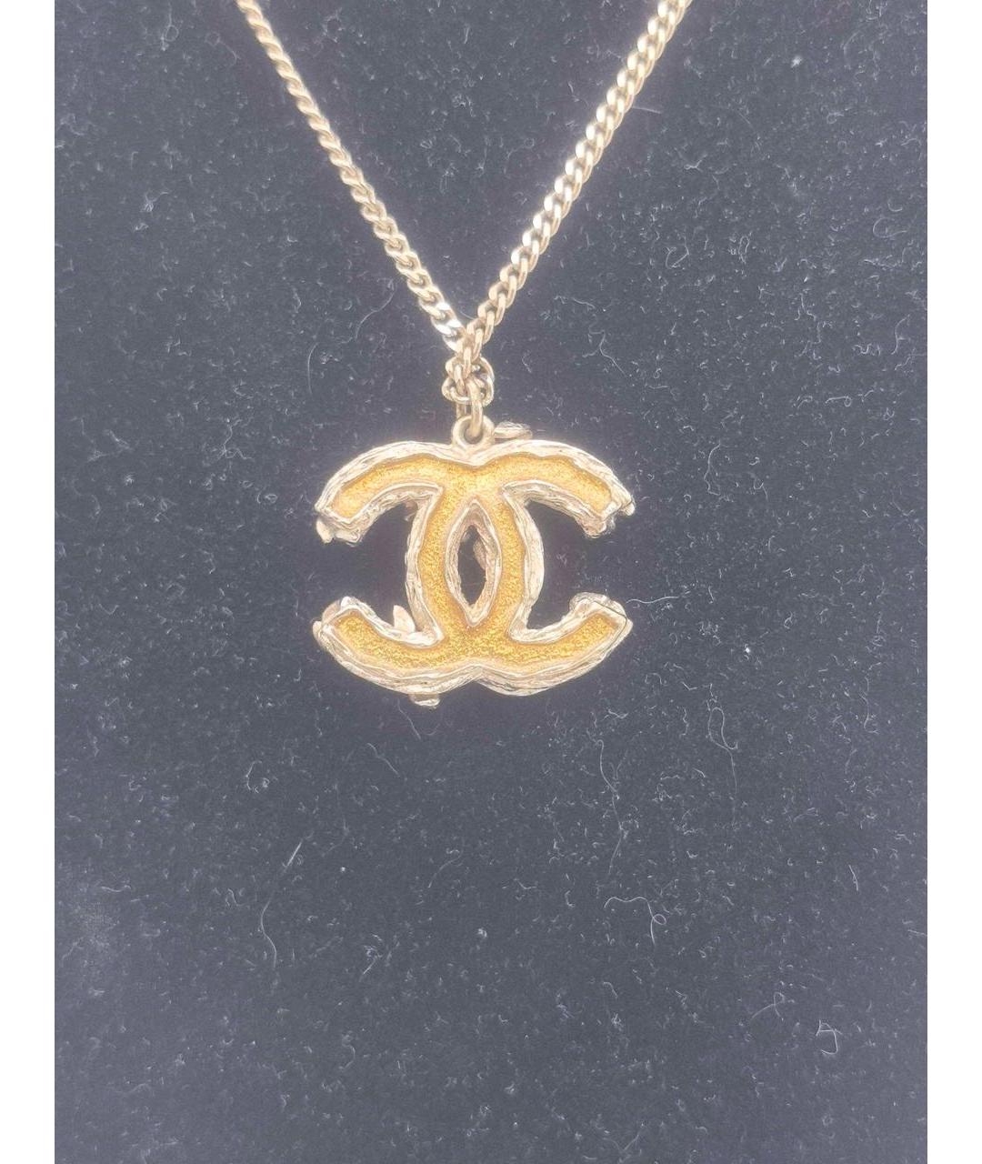 CHANEL Золотая подвеска, фото 2