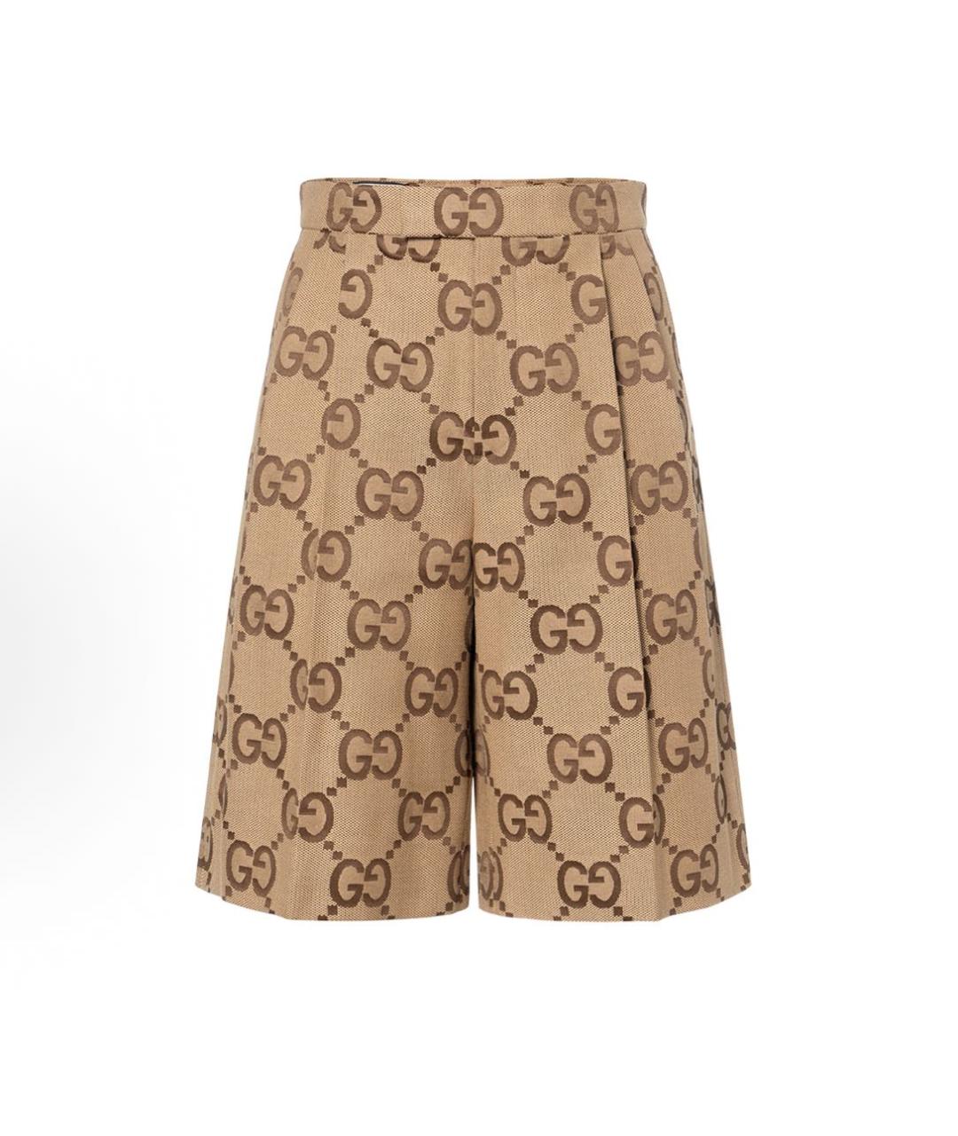 GUCCI Бежевые шорты, фото 9