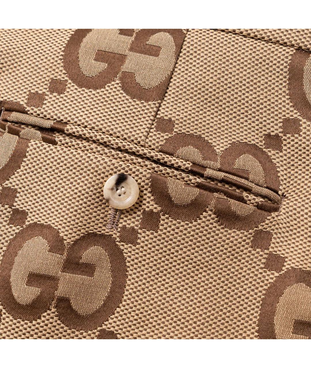 GUCCI Бежевые шорты, фото 4