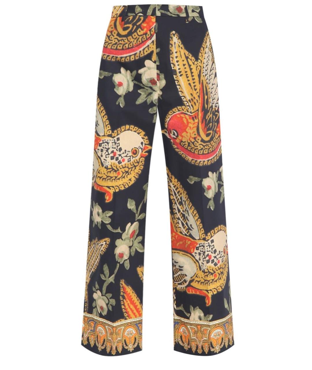 ETRO Мульти хлопковые брюки широкие, фото 1