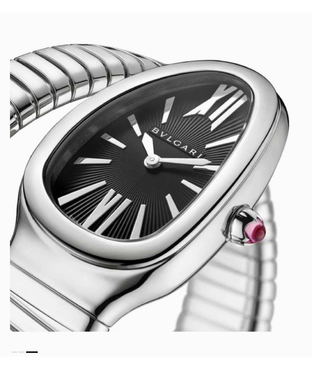 BVLGARI Серебряные часы, фото 3