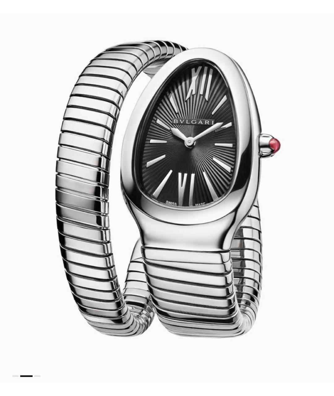 BVLGARI Серебряные часы, фото 2