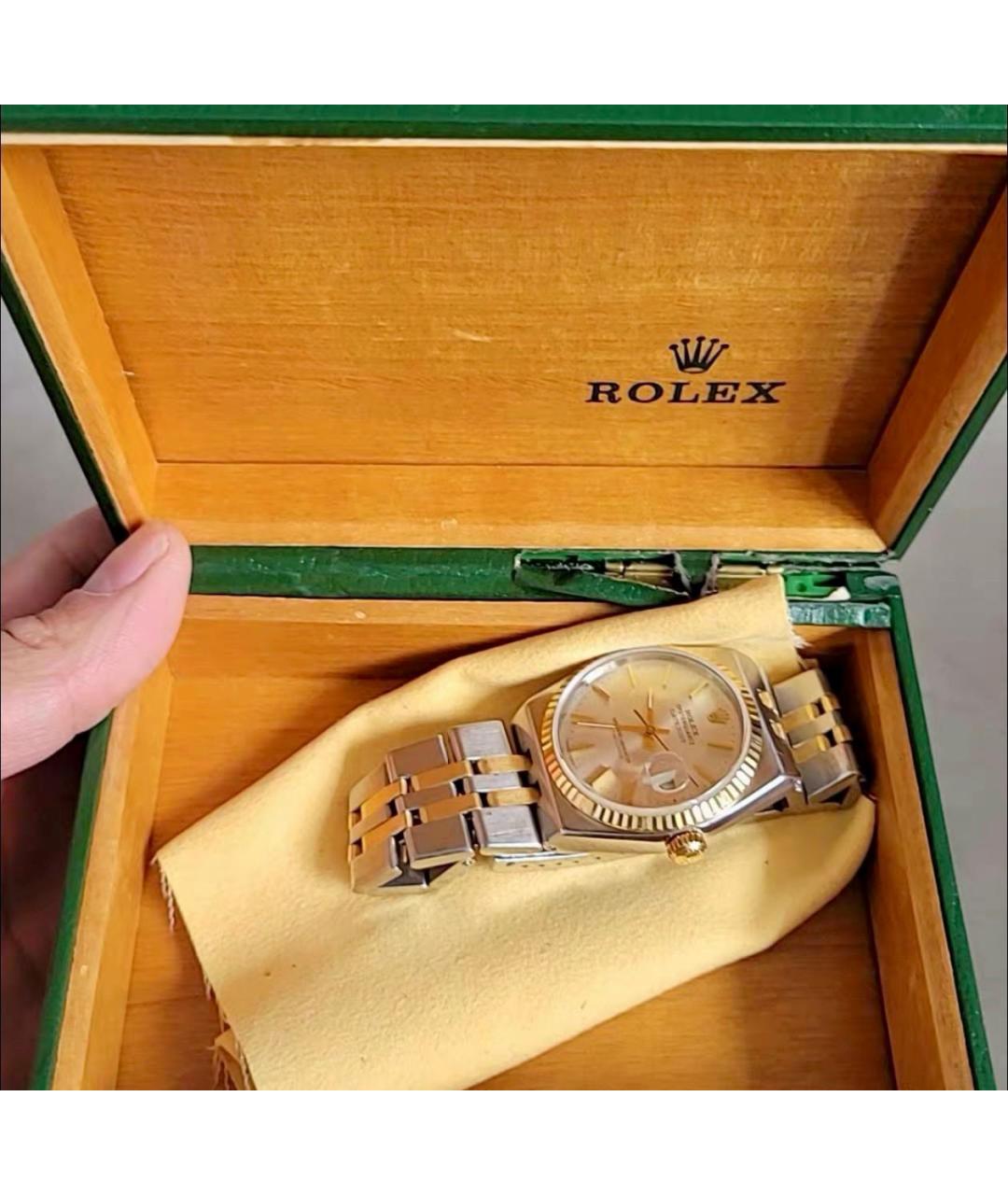ROLEX Часы из желтого золота, фото 6