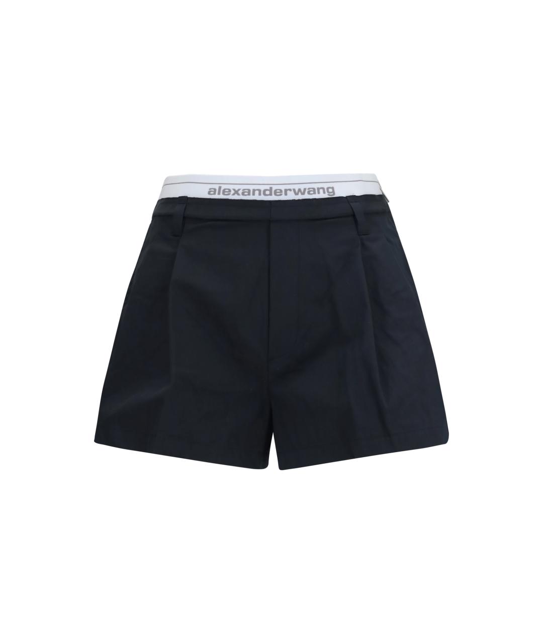ALEXANDER WANG Черные хлопковые шорты, фото 1