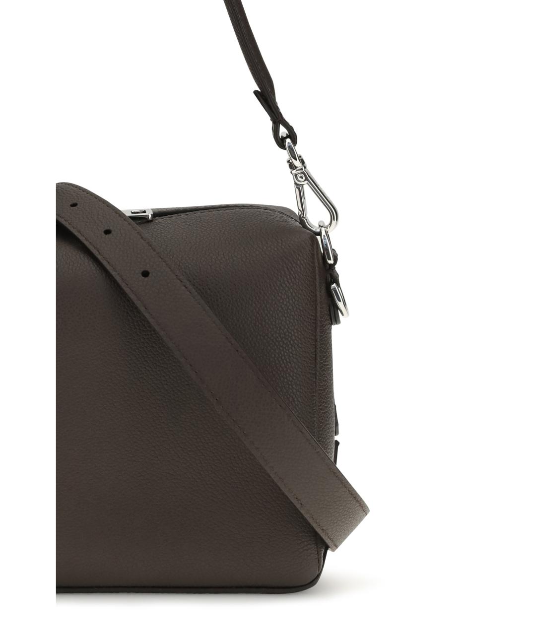 FENDI Кожаная сумка на плечо, фото 4