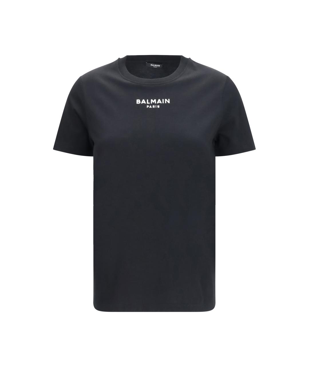 BALMAIN Хлопковая футболка, фото 1