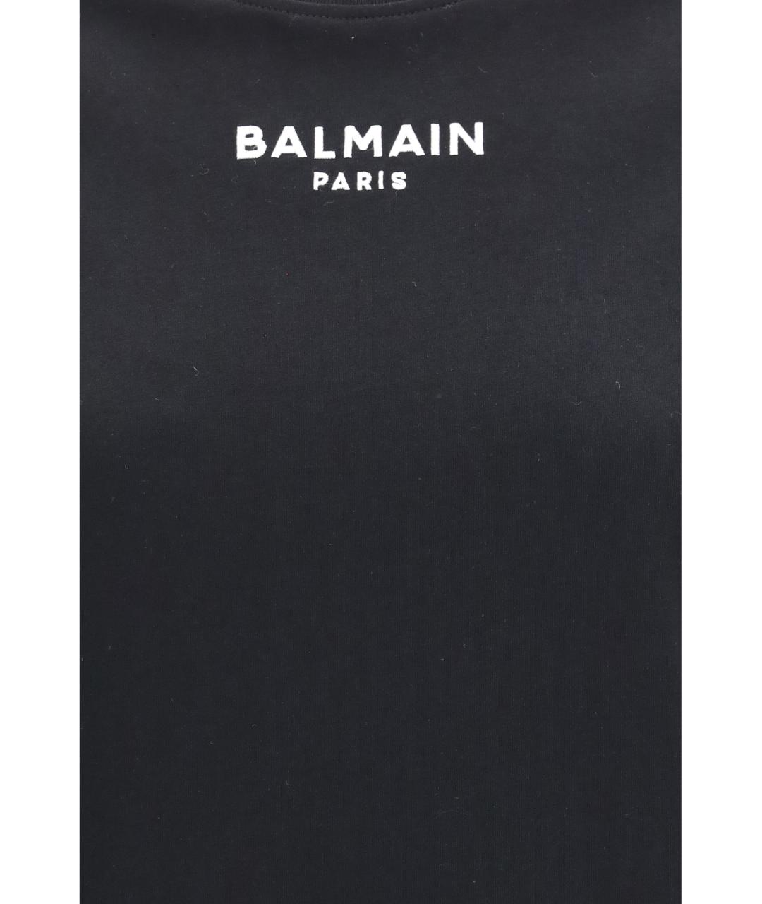 BALMAIN Хлопковая футболка, фото 3