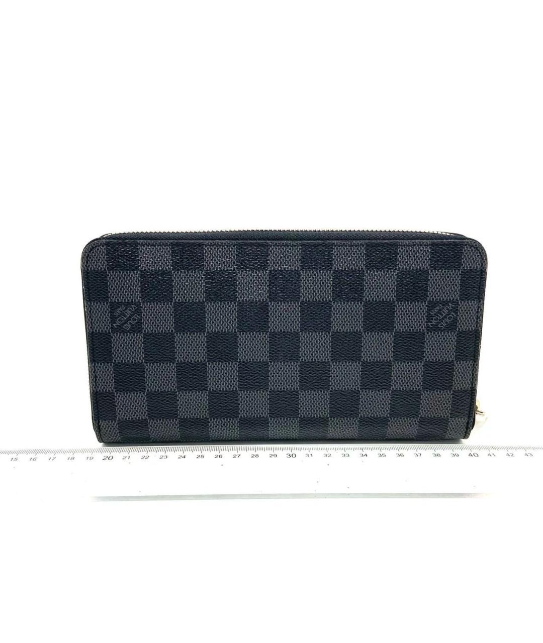 LOUIS VUITTON Черный кошелек, фото 3