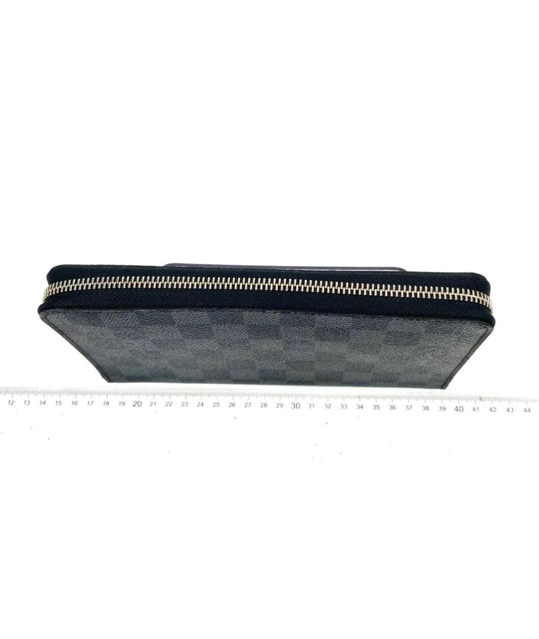 LOUIS VUITTON Черный кошелек, фото 4