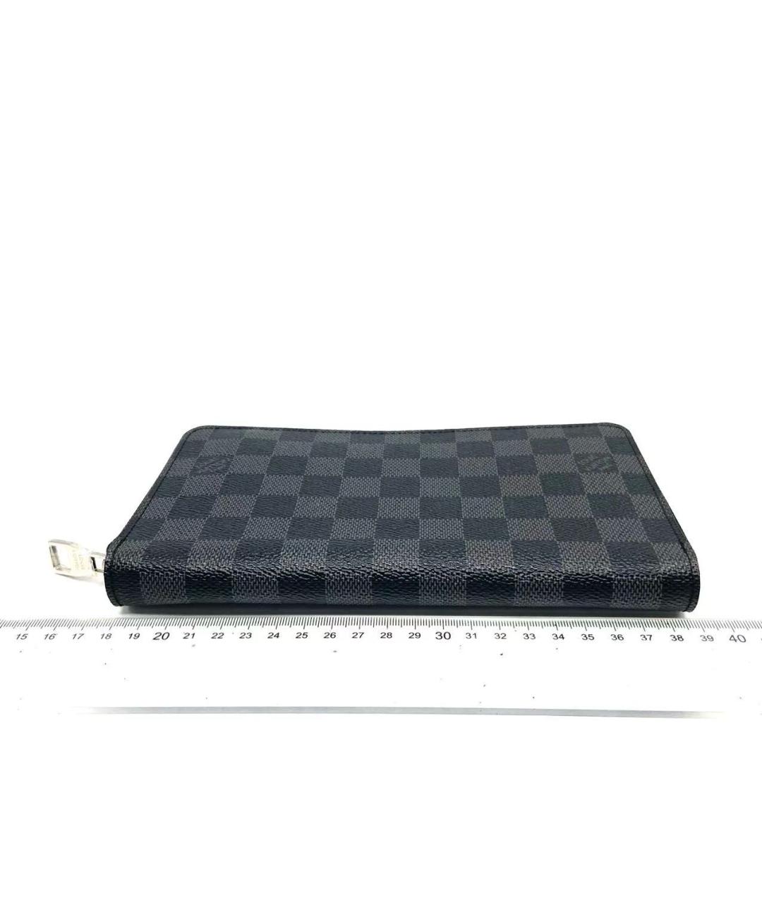 LOUIS VUITTON Черный кошелек, фото 5