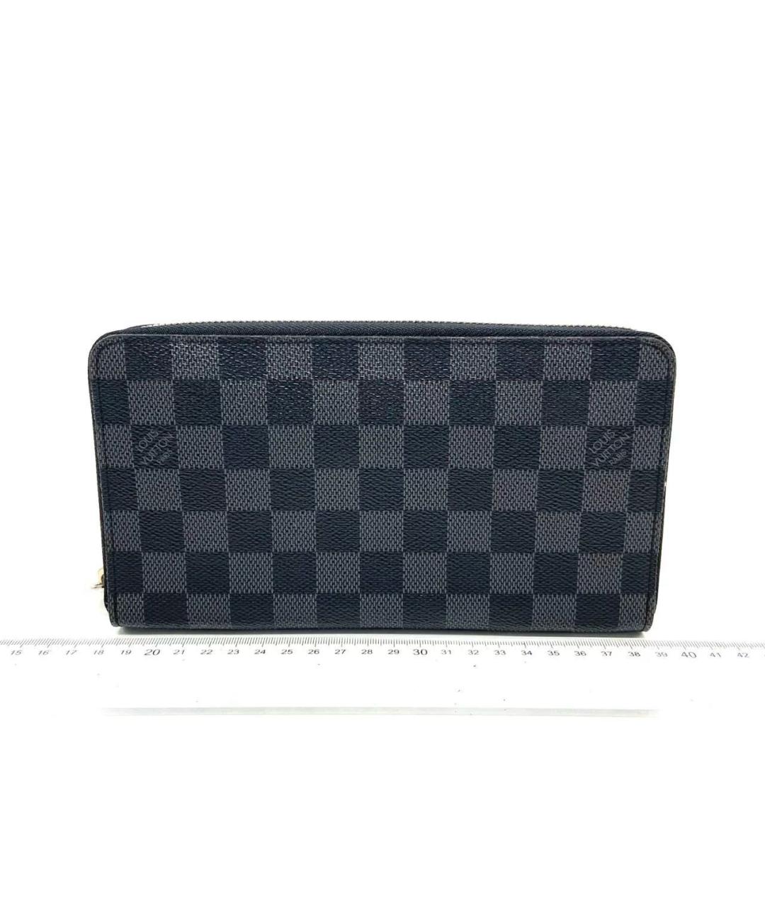LOUIS VUITTON Черный кошелек, фото 2