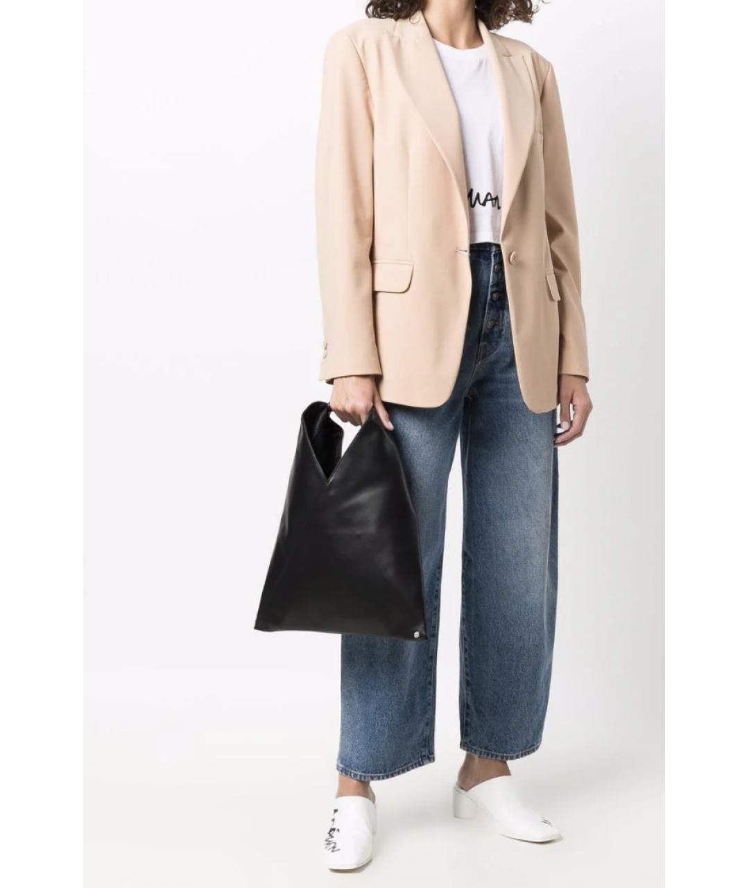 MM6 MAISON MARGIELA Желтая синтетическая дорожная/спортивная сумка, фото 7