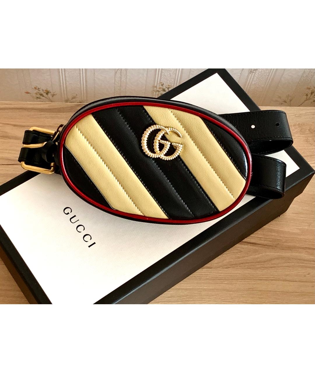GUCCI Мульти кожаная поясная сумка, фото 6