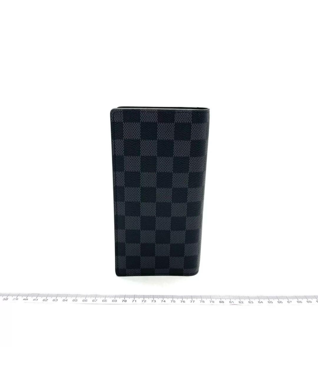 LOUIS VUITTON Черный кошелек, фото 4