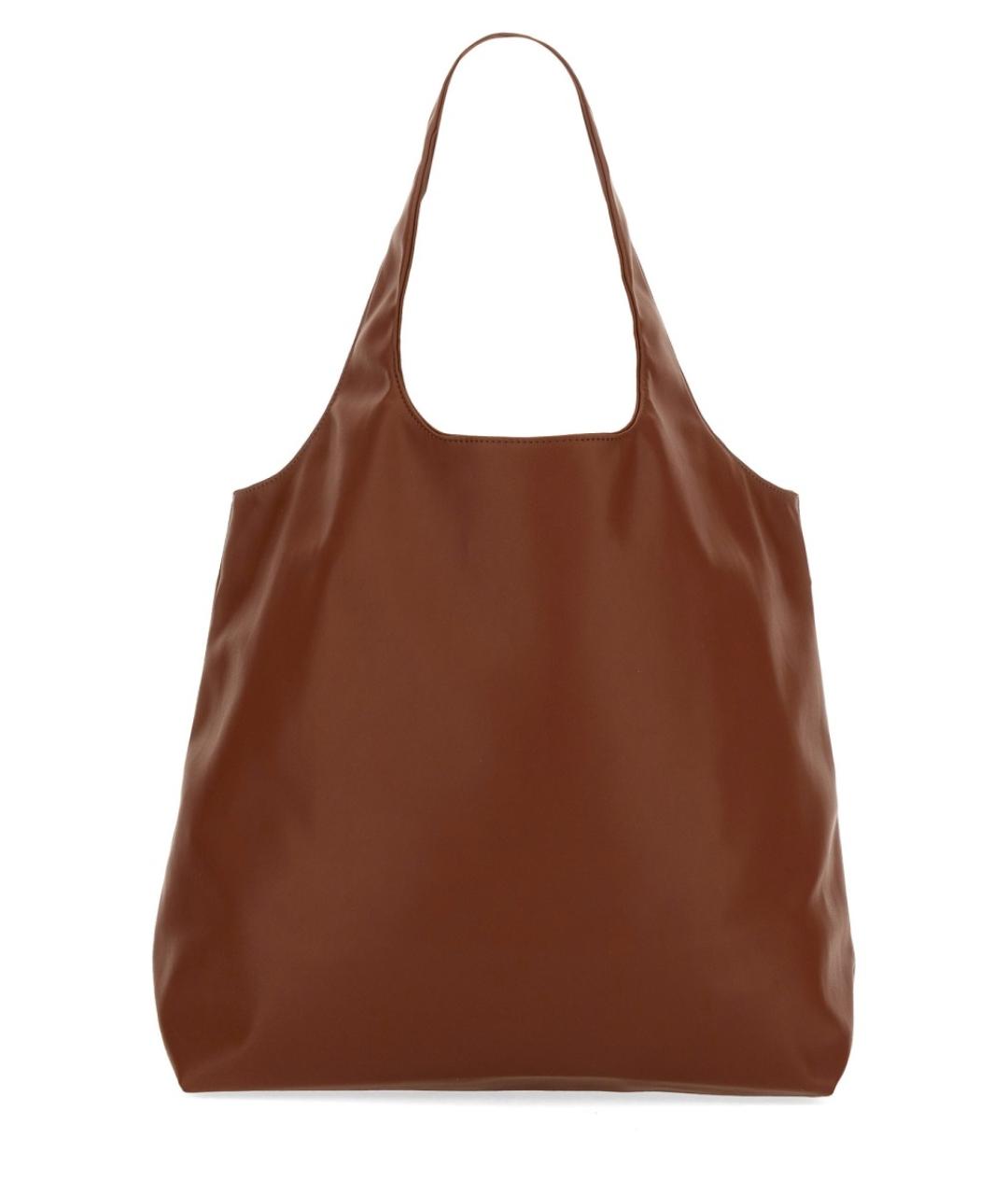 A.P.C. Коричневая сумка тоут, фото 3