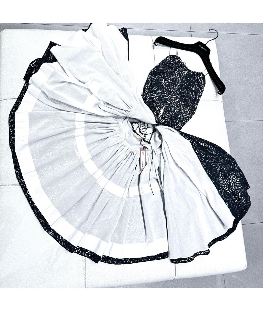 ALAIA Черное хлопковое коктейльное платье, фото 4