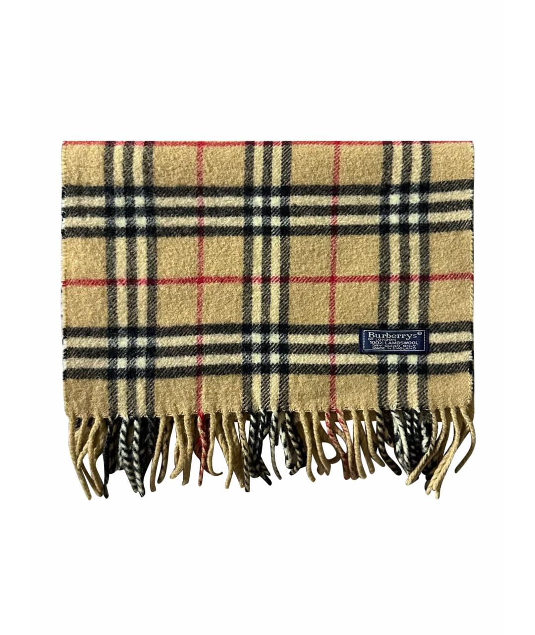 BURBERRY Шерстяной шарф, фото 1