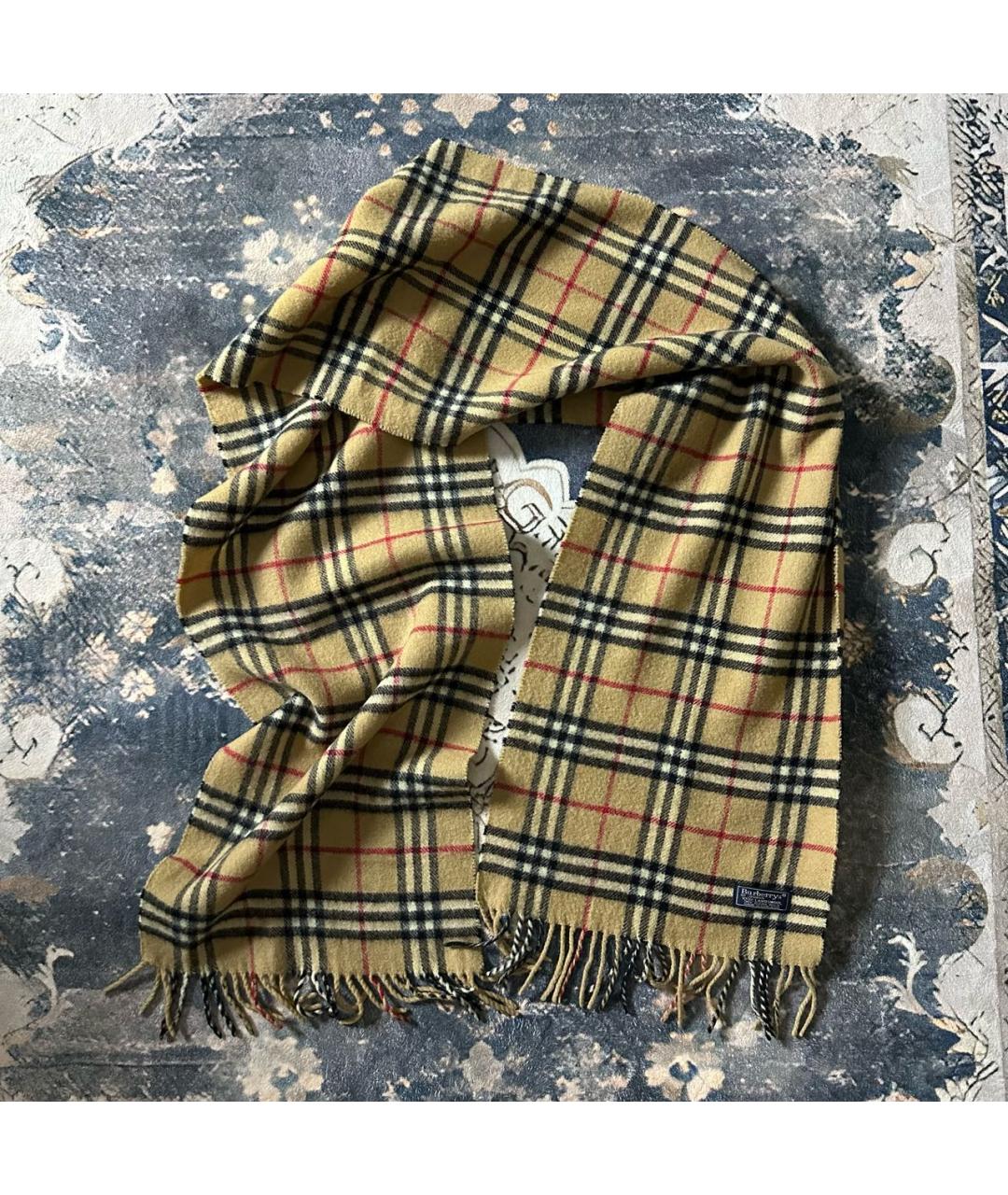 BURBERRY Шерстяной шарф, фото 4
