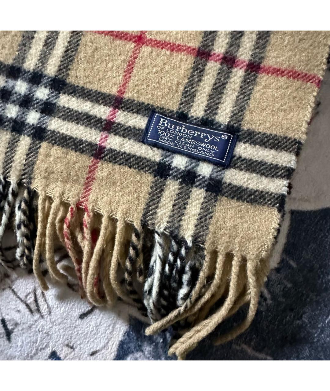 BURBERRY Шерстяной шарф, фото 3