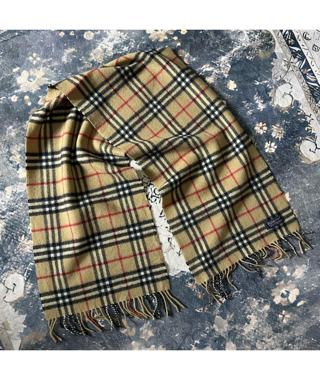 BURBERRY Шерстяной шарф, фото 4