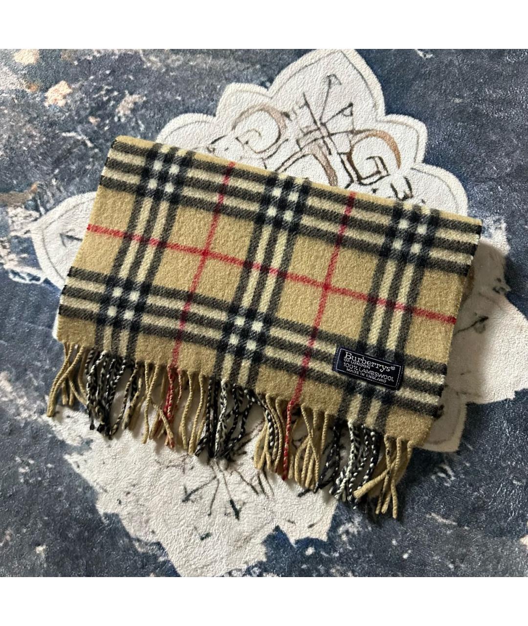 BURBERRY Шерстяной шарф, фото 2