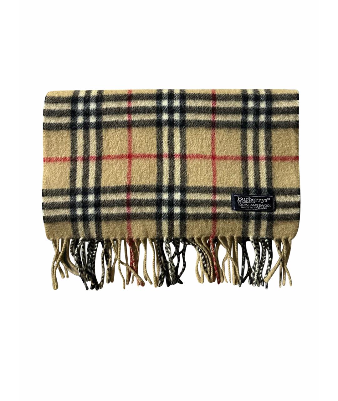BURBERRY Шерстяной шарф, фото 1