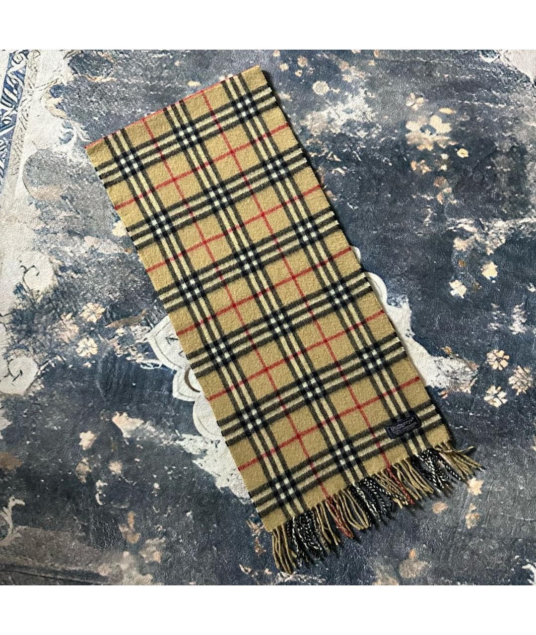 BURBERRY Шерстяной шарф, фото 5