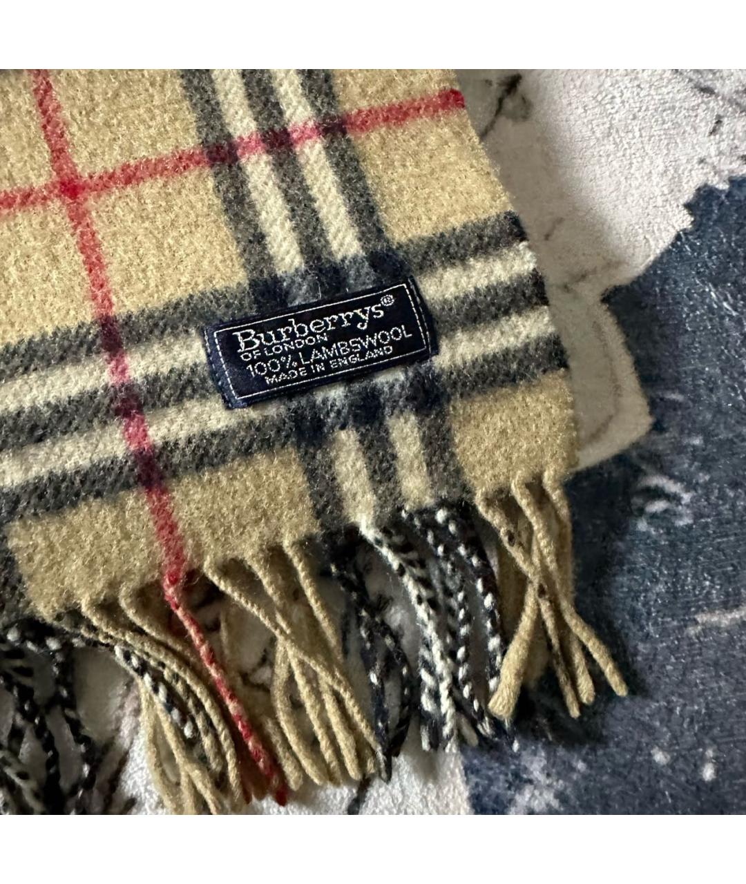 BURBERRY Шерстяной шарф, фото 3