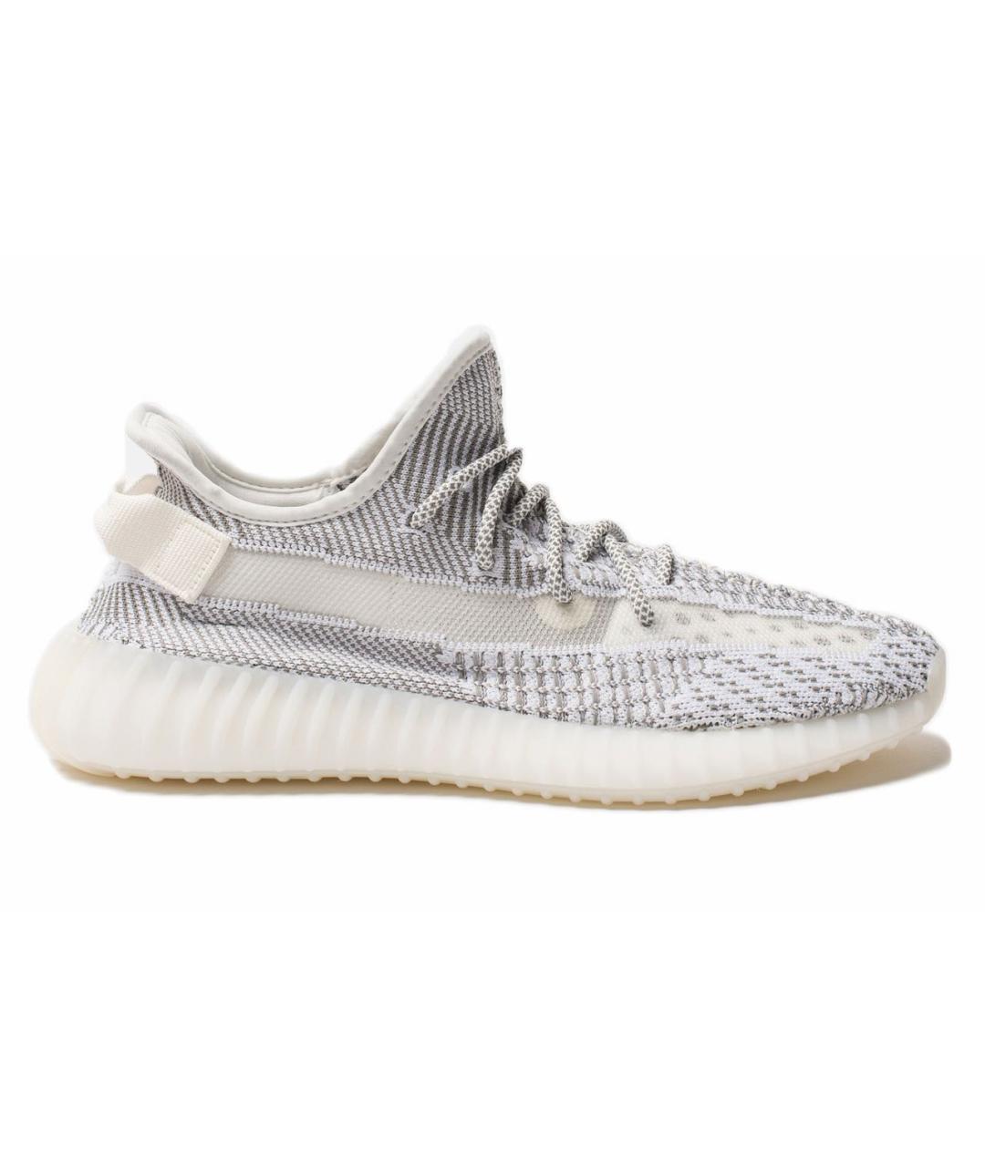ADIDAS YEEZY Серые текстильные кроссовки, фото 1