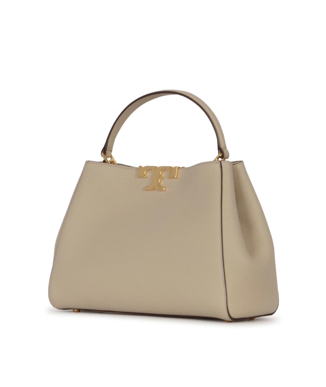 TORY BURCH Бежевая кожаная сумка тоут, фото 2