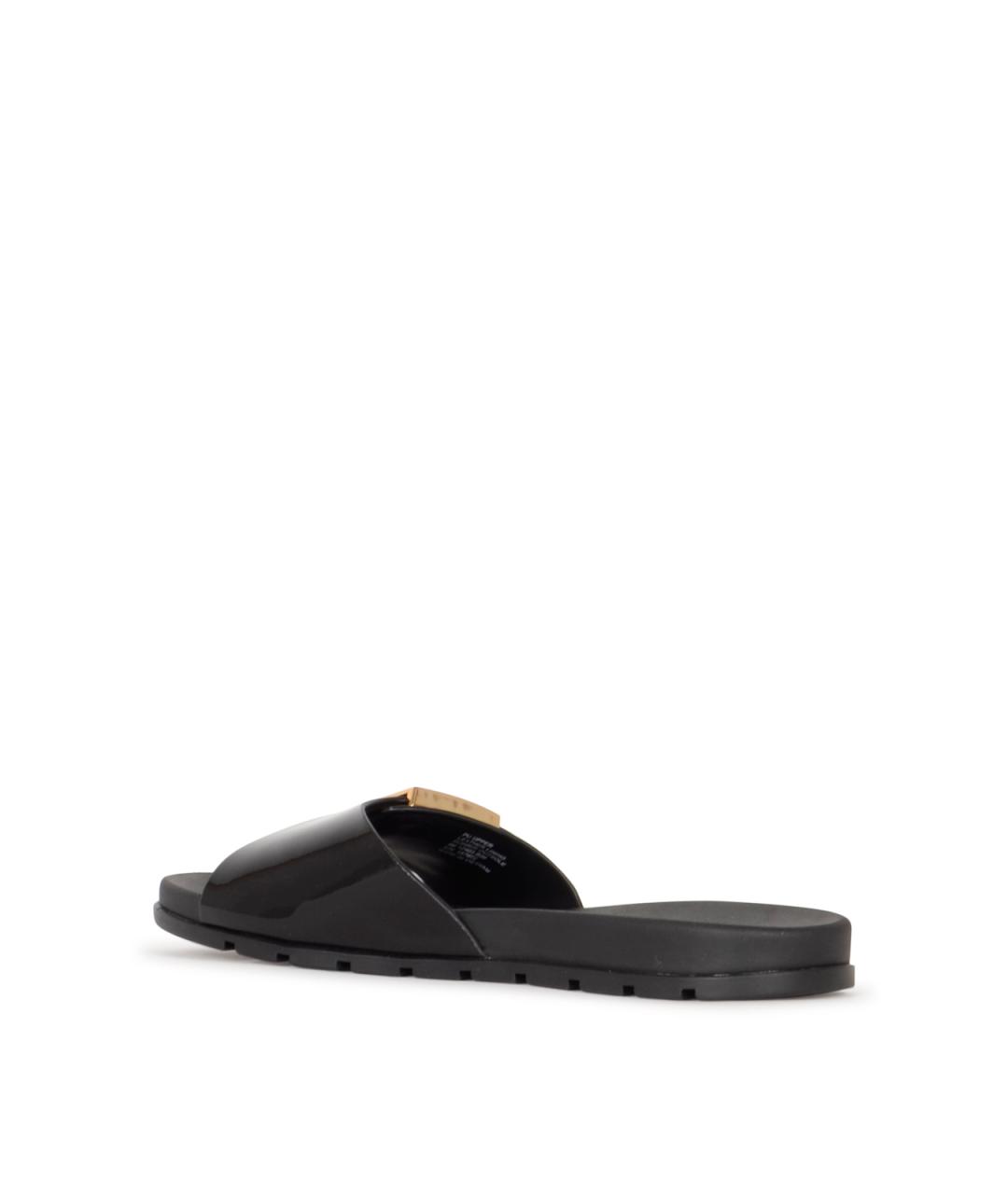 TORY BURCH Черные шлепанцы, фото 3