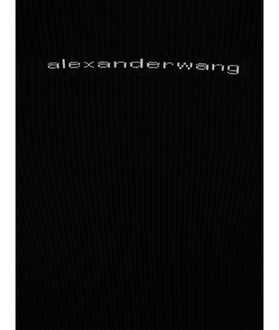 ALEXANDER WANG Черное платье, фото 3