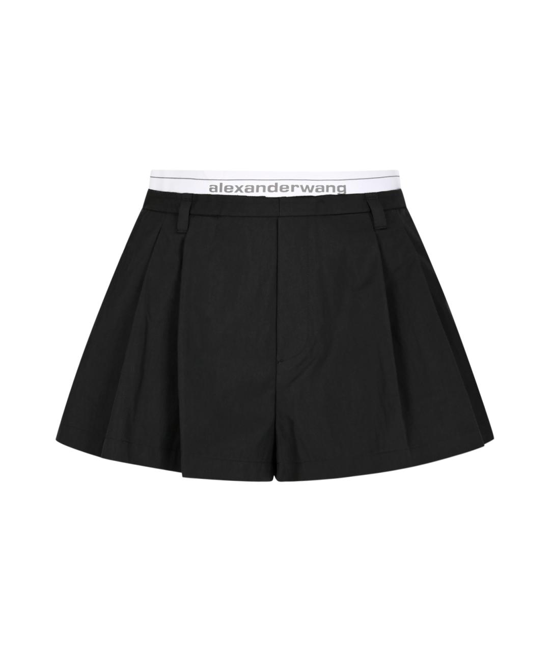 ALEXANDER WANG Черные хлопковые шорты, фото 2