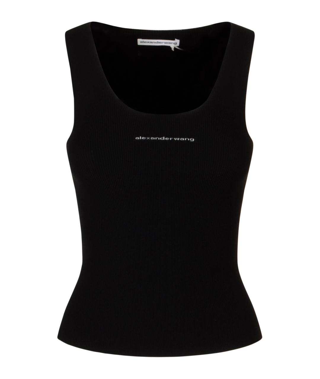 ALEXANDER WANG Черная майка, фото 1