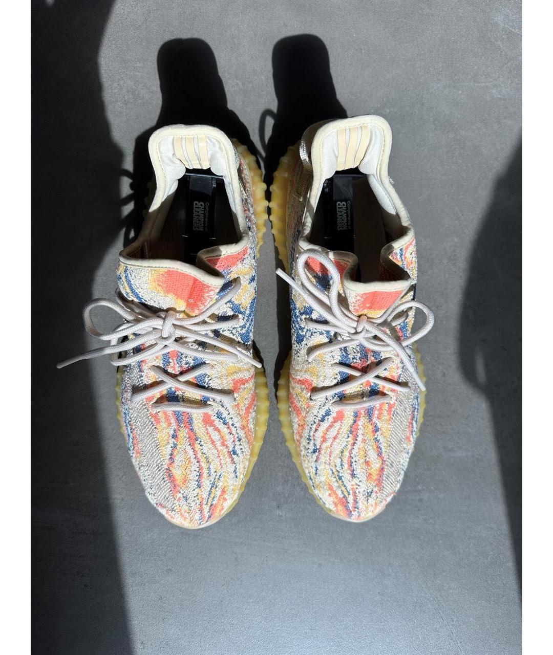 ADIDAS YEEZY Текстильные низкие кроссовки / кеды, фото 2