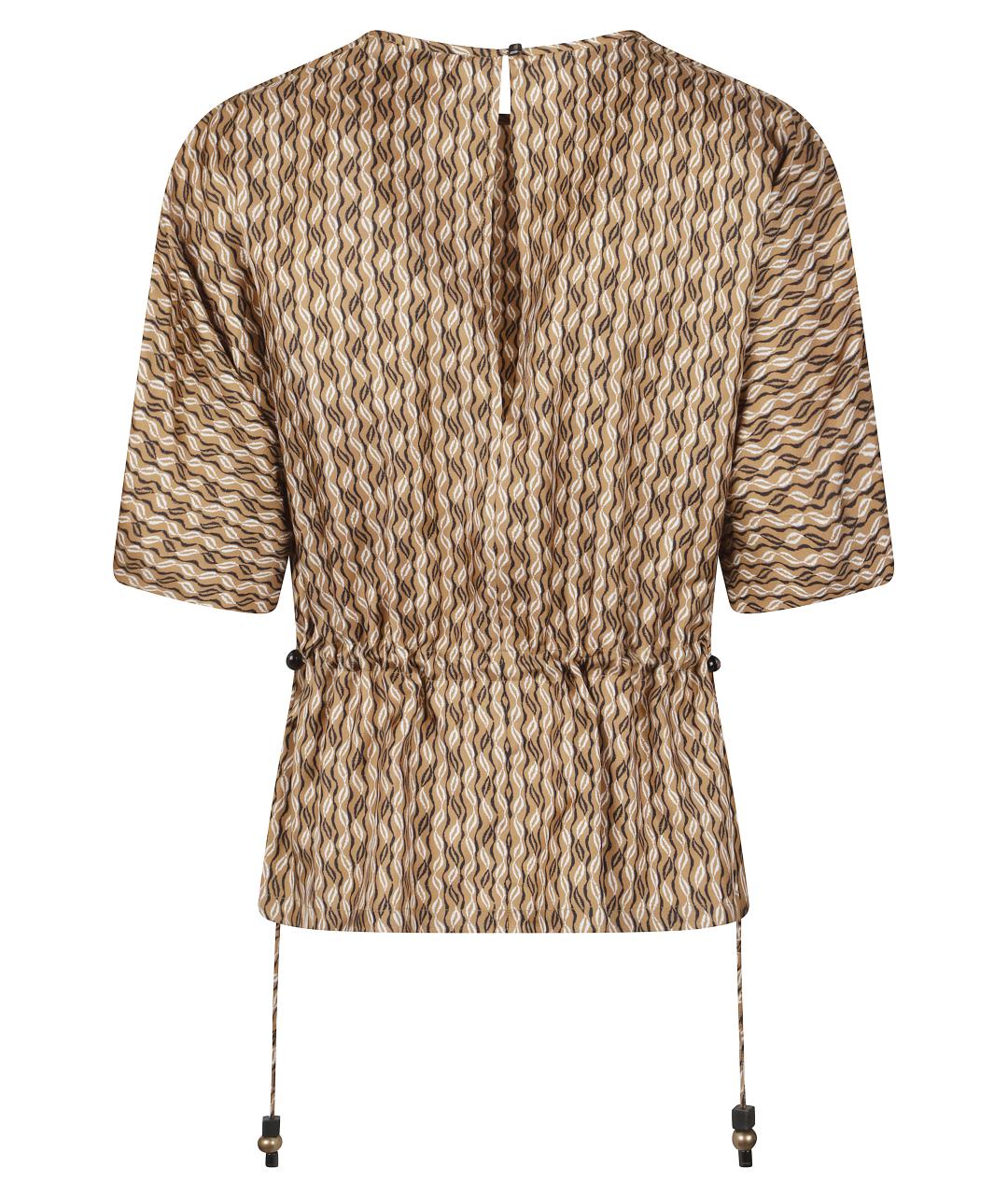 MAX MARA Бежевая рубашка, фото 3