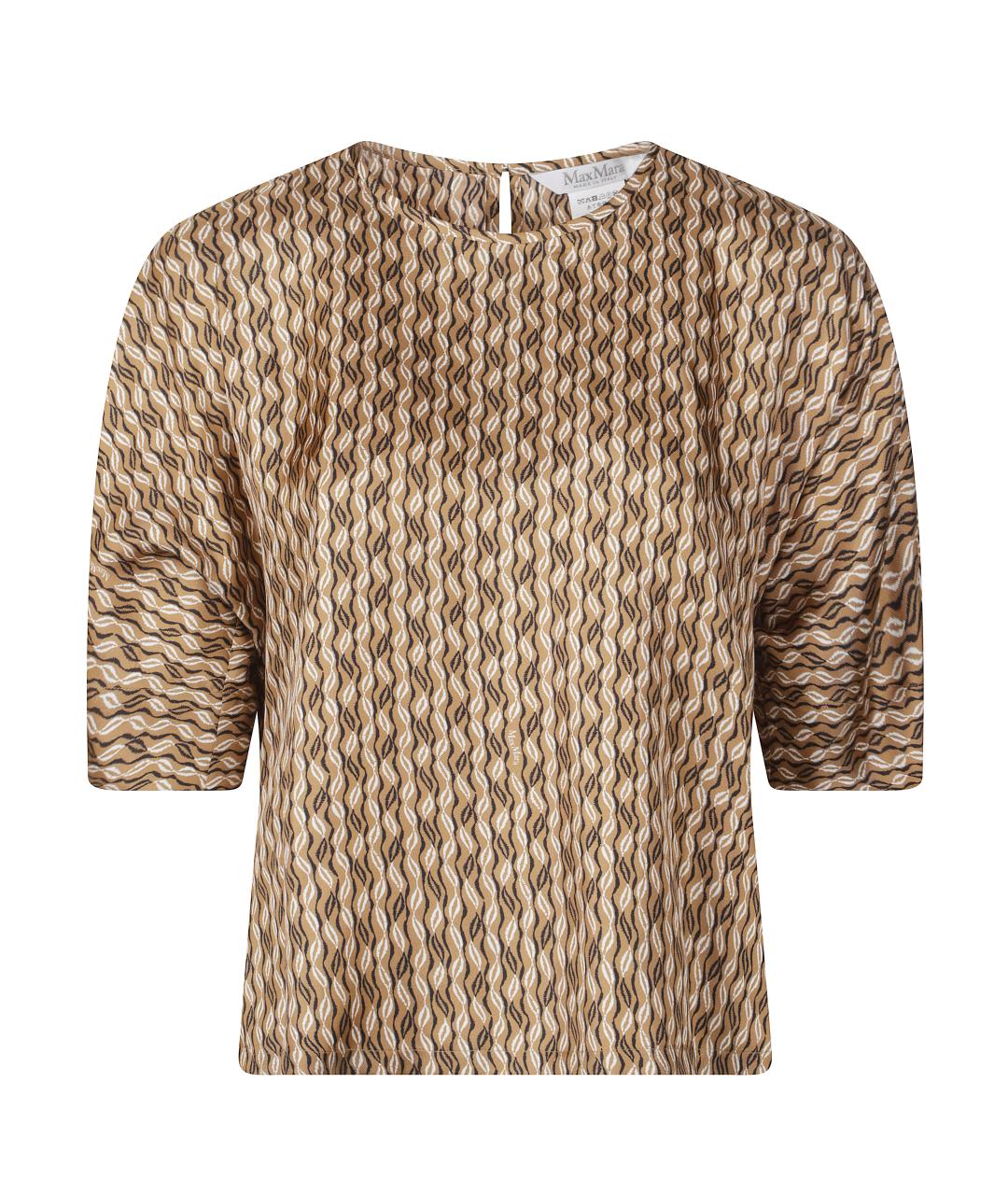 MAX MARA Бежевая рубашка, фото 1