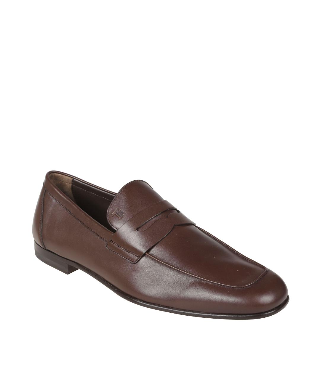 TOD'S Коричневые лоферы, фото 2