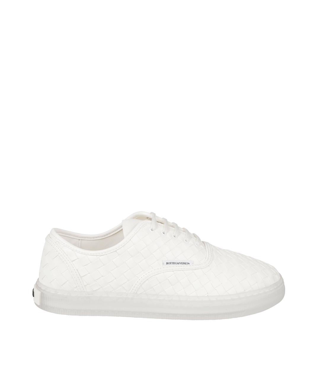 BOTTEGA VENETA Белые кроссовки, фото 1